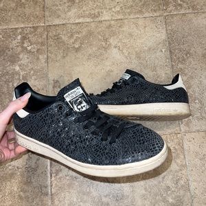 ADIDAS Stan Smith Black Python Sneaker
